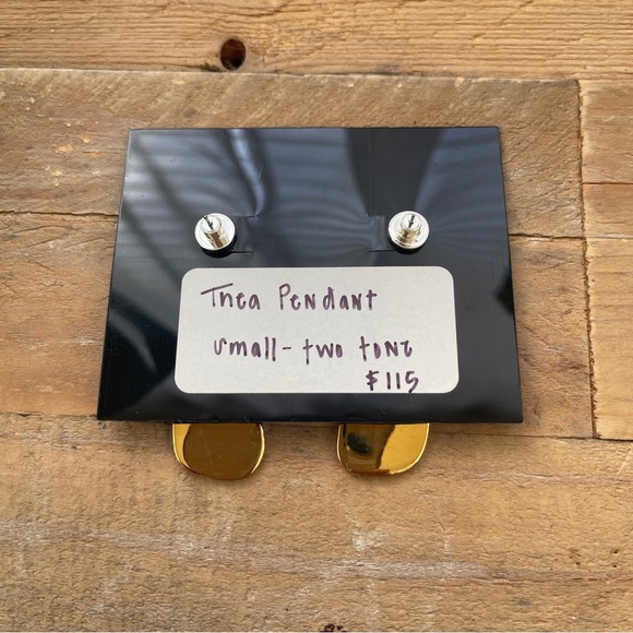 Jenny Bird Thea Two Tone Earrings - Picture 2 of 5